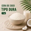 CERA DE COCO TIPO DURA 1KG - LENTILHADA - SOLVEN - Imagem 3