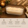 Petisqueira de Vidro Decorativa Martelado - (UN) - Imagem 3