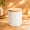 Copo de Vidro Para Vela Branco Fosco 210ml - (UN) - Imagem 2