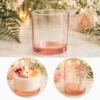 Copo Para Vela De Vidro Rose 100ml - (UN)