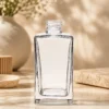 FRASCO SQUARE 250ML TRANSPARENTE ROSCA28/410