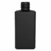 FRASCO SQUARE 250ML PRETO FOSCO ROSCA28/410 - Imagem 2