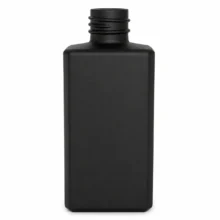 FRASCO SQUARE 250ML PRETO FOSCO ROSCA28/410
